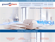 Tablet Screenshot of ground-therm.com